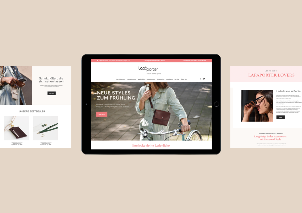 Branding lapaporter Berlin Sarah Mueller